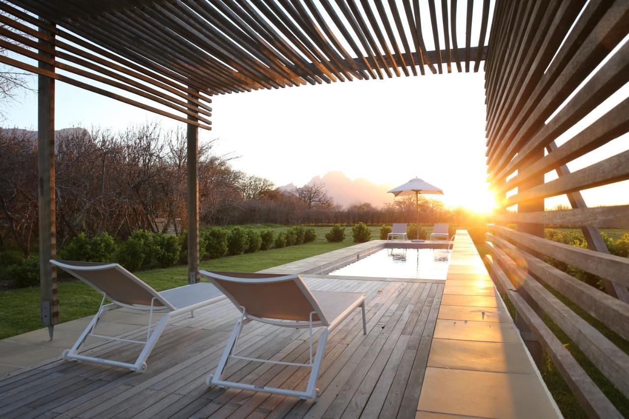 La Chataigne Wines & Guest Cottages Franschhoek Esterno foto