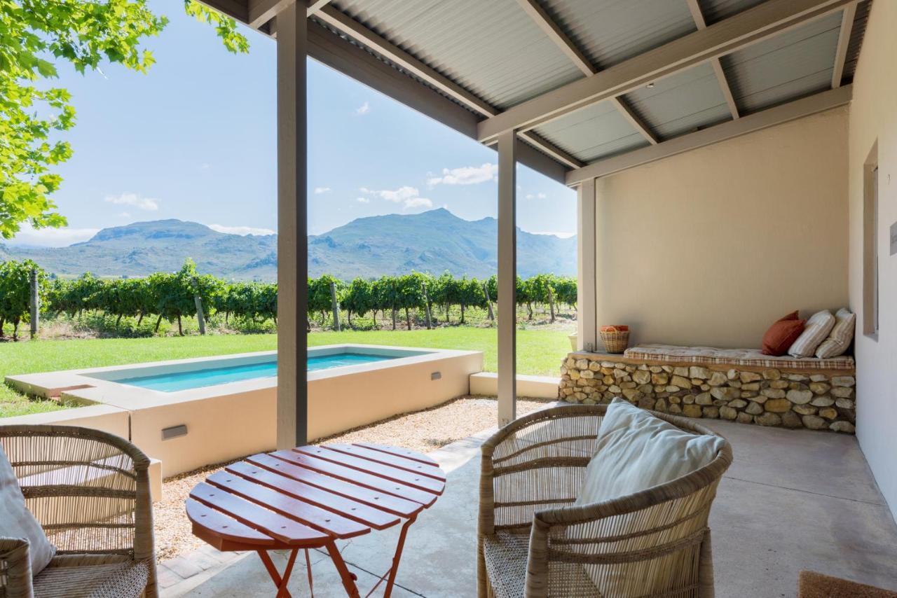 La Chataigne Wines & Guest Cottages Franschhoek Esterno foto