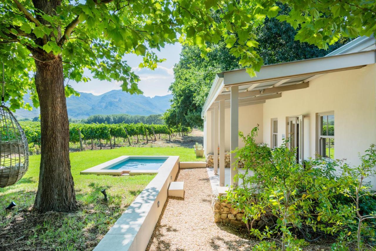 La Chataigne Wines & Guest Cottages Franschhoek Esterno foto